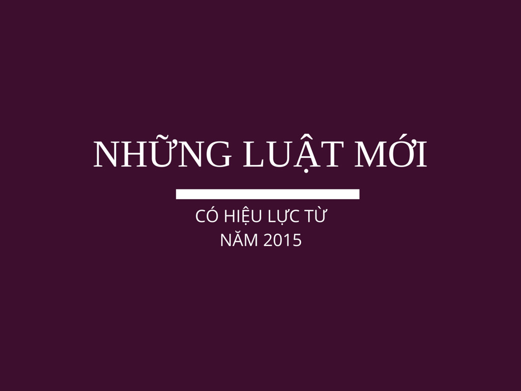 Luật 2015