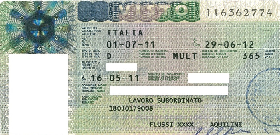 how to get travel visa for italy