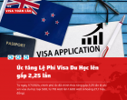 Úc tăng Lệ Phí Visa Du Học lên gấp 2,25 lần