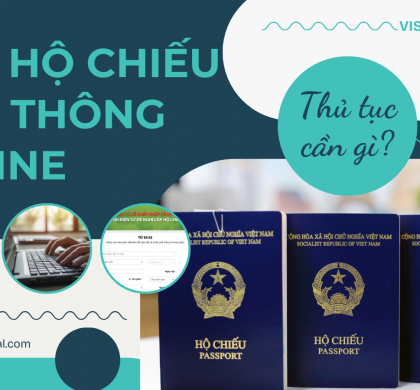 Làm hộ chiếu phổ thông online – thông tin bạn cần biết