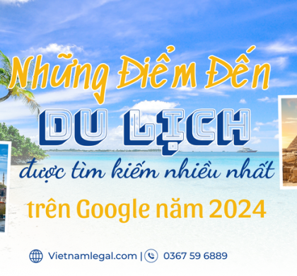 Những điểm đến du lịch được tìm kiếm nhiều nhất trên Google năm 2024