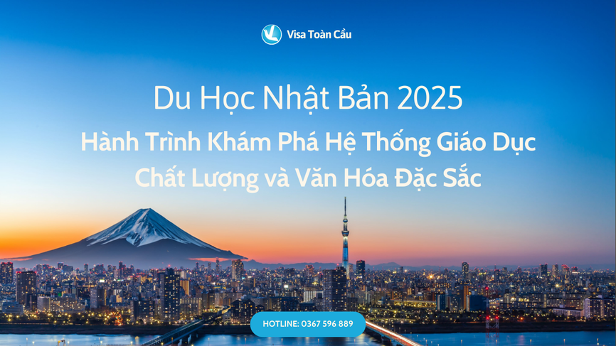 Du Học Nhật Bản 2025: Hành Trình Khám Phá Giáo Dục Chất Lượng và Văn Hóa Đặc Sắc